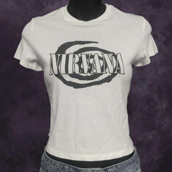Nirvana Swirl Baby Tee - Picture 1 of 4